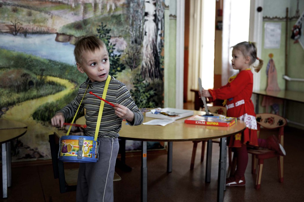 En resa i Putins rike; Mitjurinsk Barnhemmet i Mitjurinsk  Foto Urban Andersson